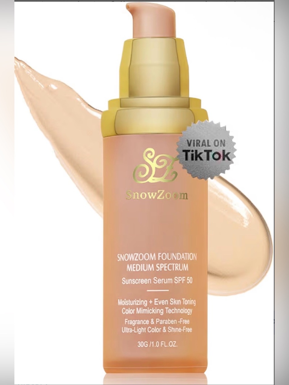 Snow Zoom Medium Spectrum Foundation -  (SPF 50)exp10/2027